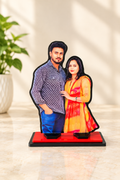 Acrylic Couple Photo Cutout Frame