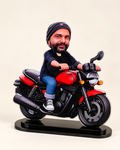 Biker Caricature Acrylic