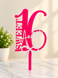 Acrylic Cake Topper