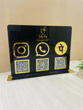 Business Social Media & QR Code