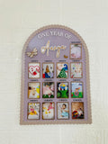 Scalloped Arch Baby's First Year