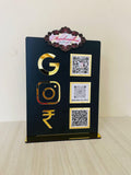 Custom Vertical Acrylic Business QR Code